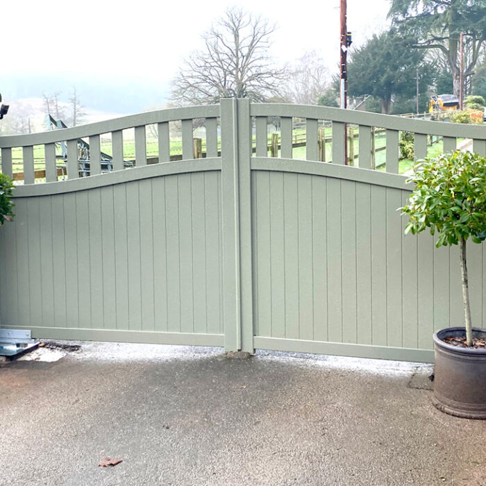 Essex aluminium driveway gates