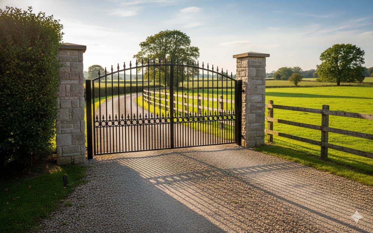 Bedfordshire Iron Driveway Gates