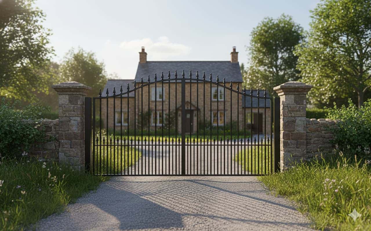 Cambridgeshire Iron Driveway Gates