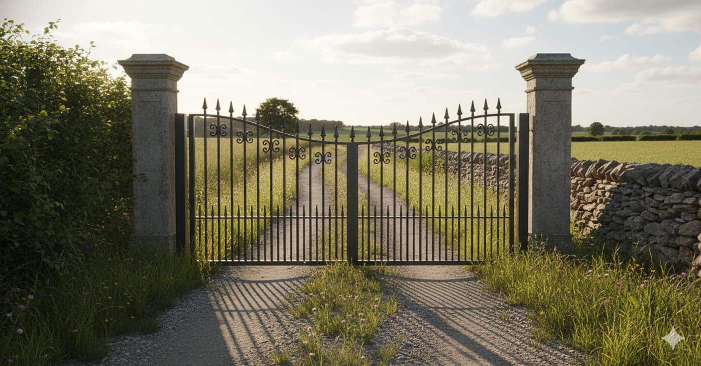 Essex Iron Driveway Gates
