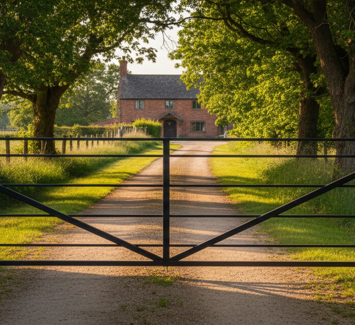 Thetford Estate Driveway Gates
