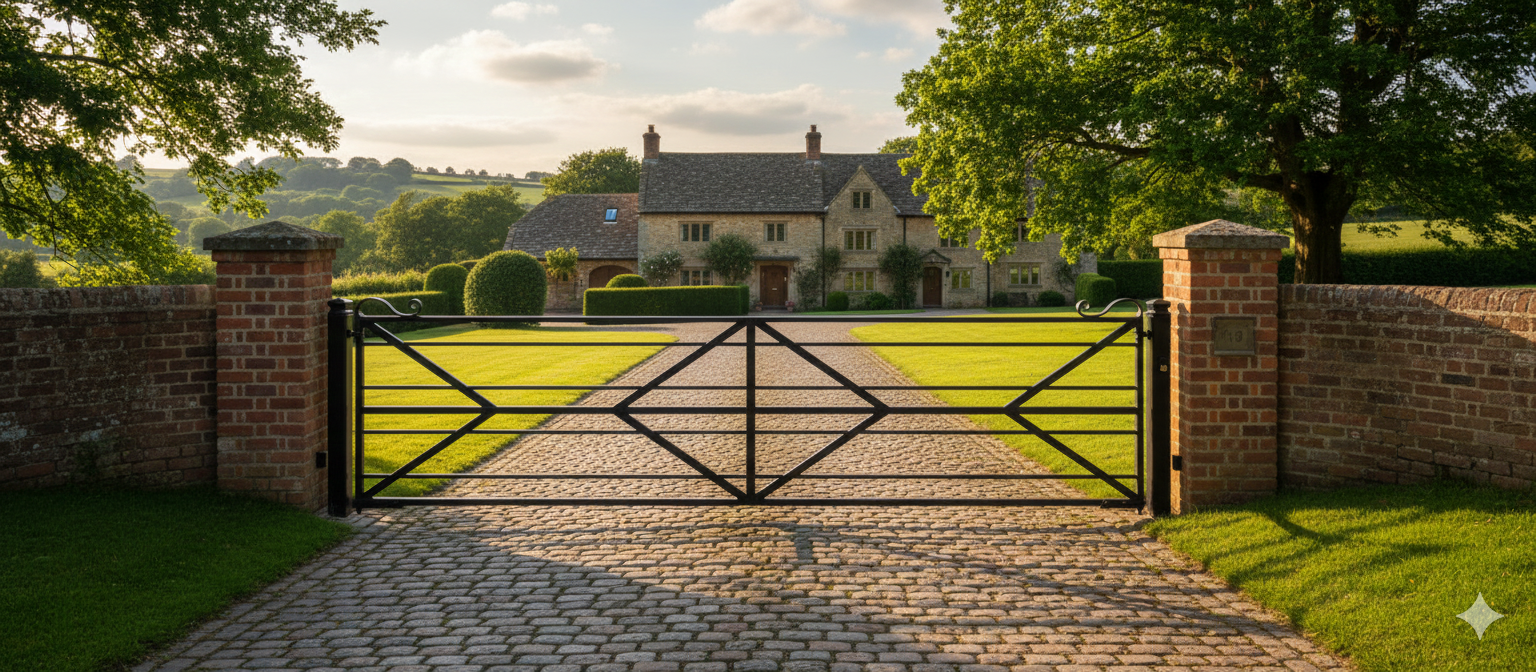 Thaxted Estate Driveway Gates