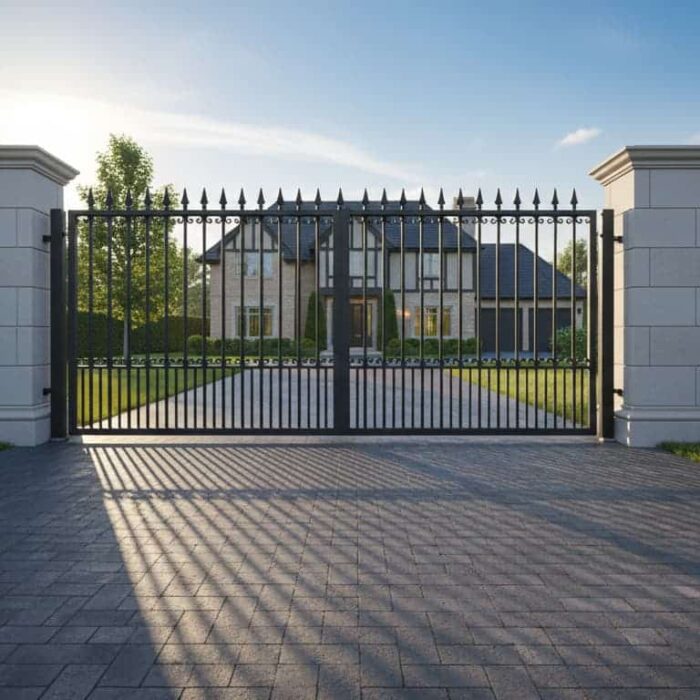 Suffolk Iron Driveway Gates Design