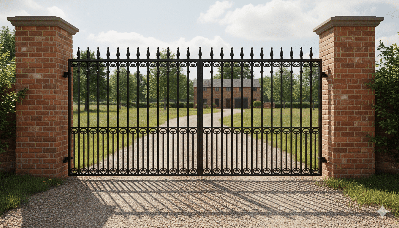 Surrey Iron Driveway Gates